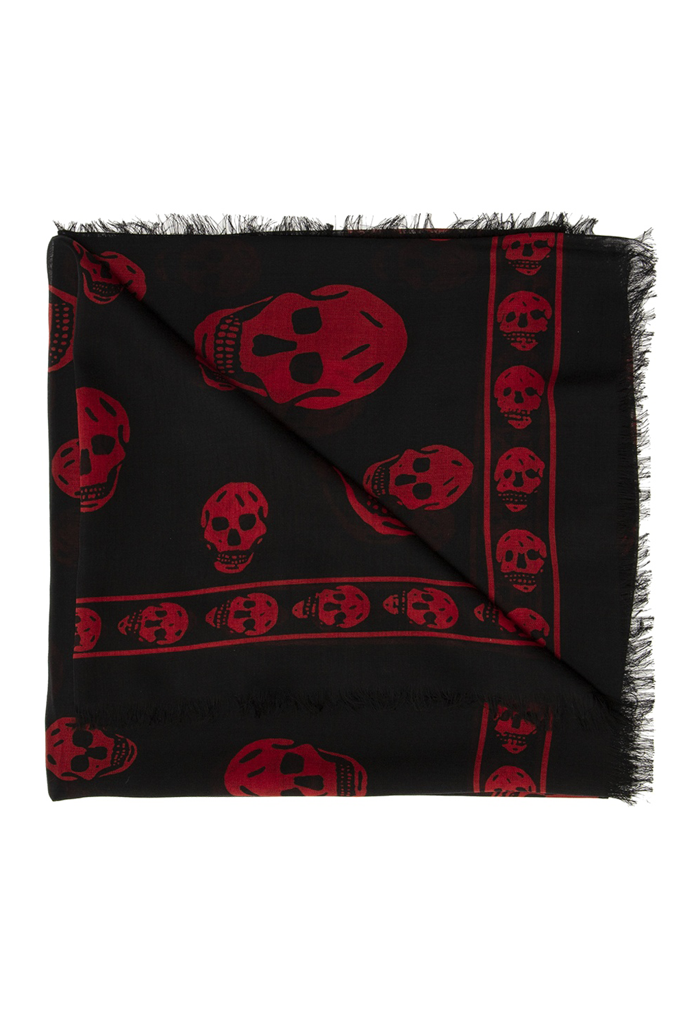 Alexander McQueen Scarf with logo | Men's Accessories | Vitkac